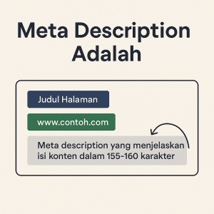 meta description adalah
