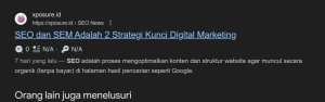meta description adalah
