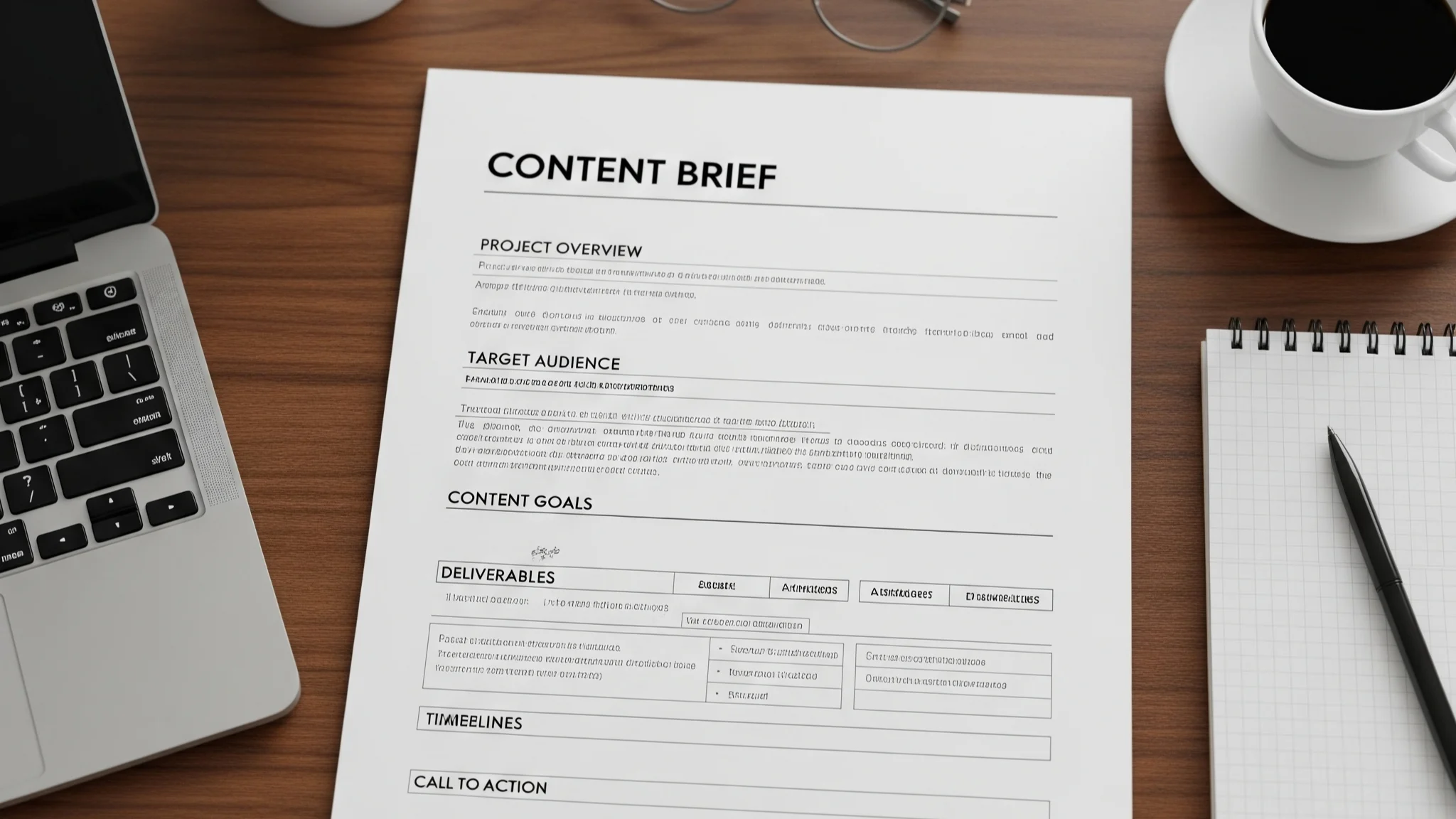 brief content adalah