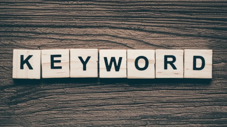 keyword artinya