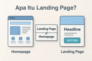 landing page artinya